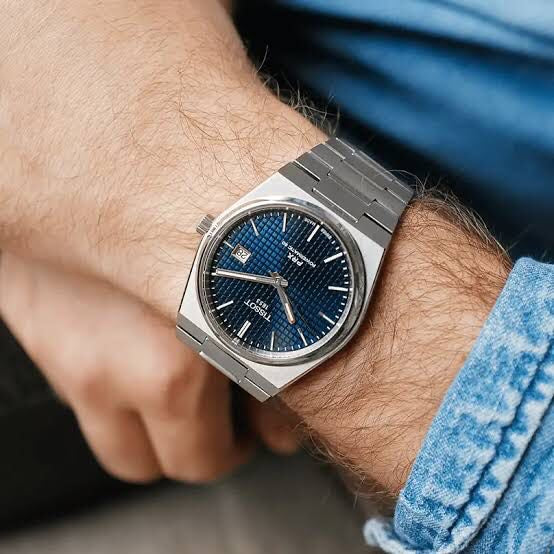 Tissot PRX Stainless Steel Blue Dial Men’s Watch
