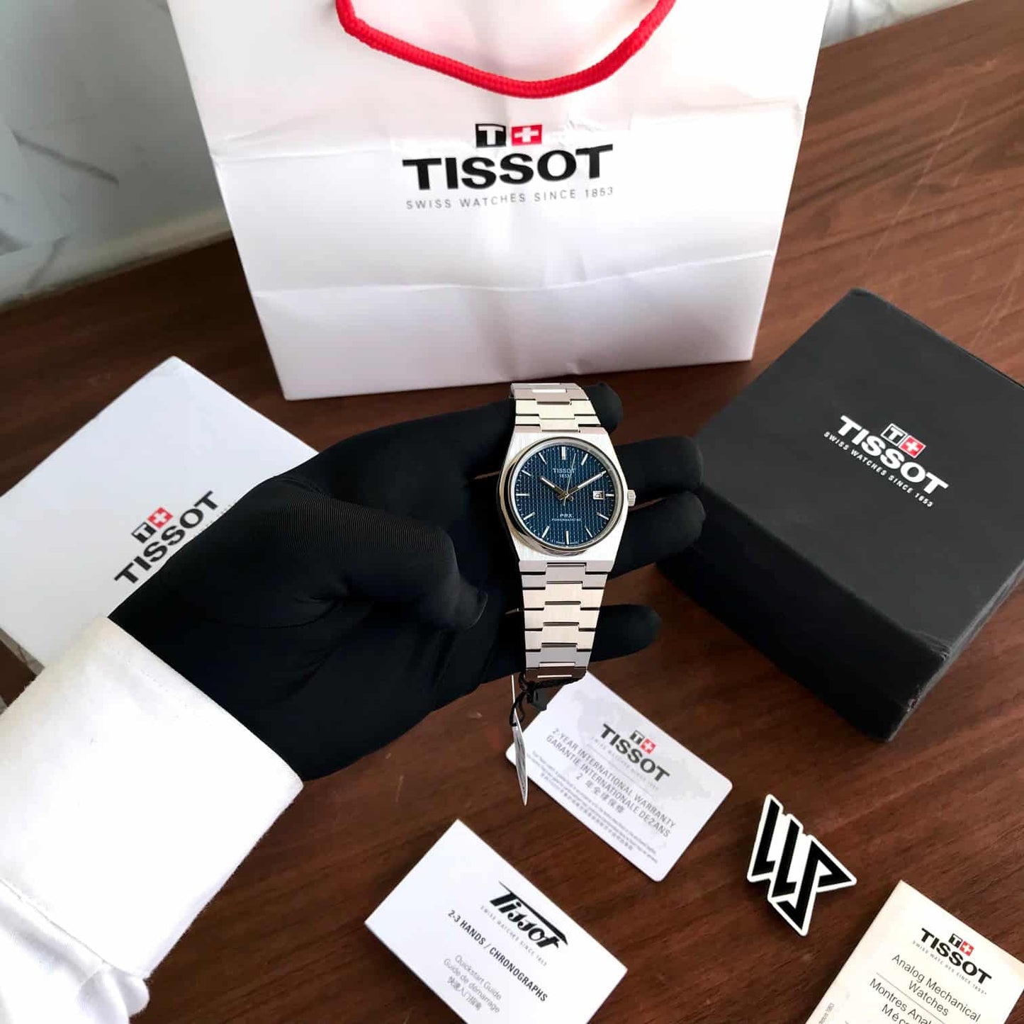 Tissot PRX Stainless Steel Blue Dial Men’s Watch