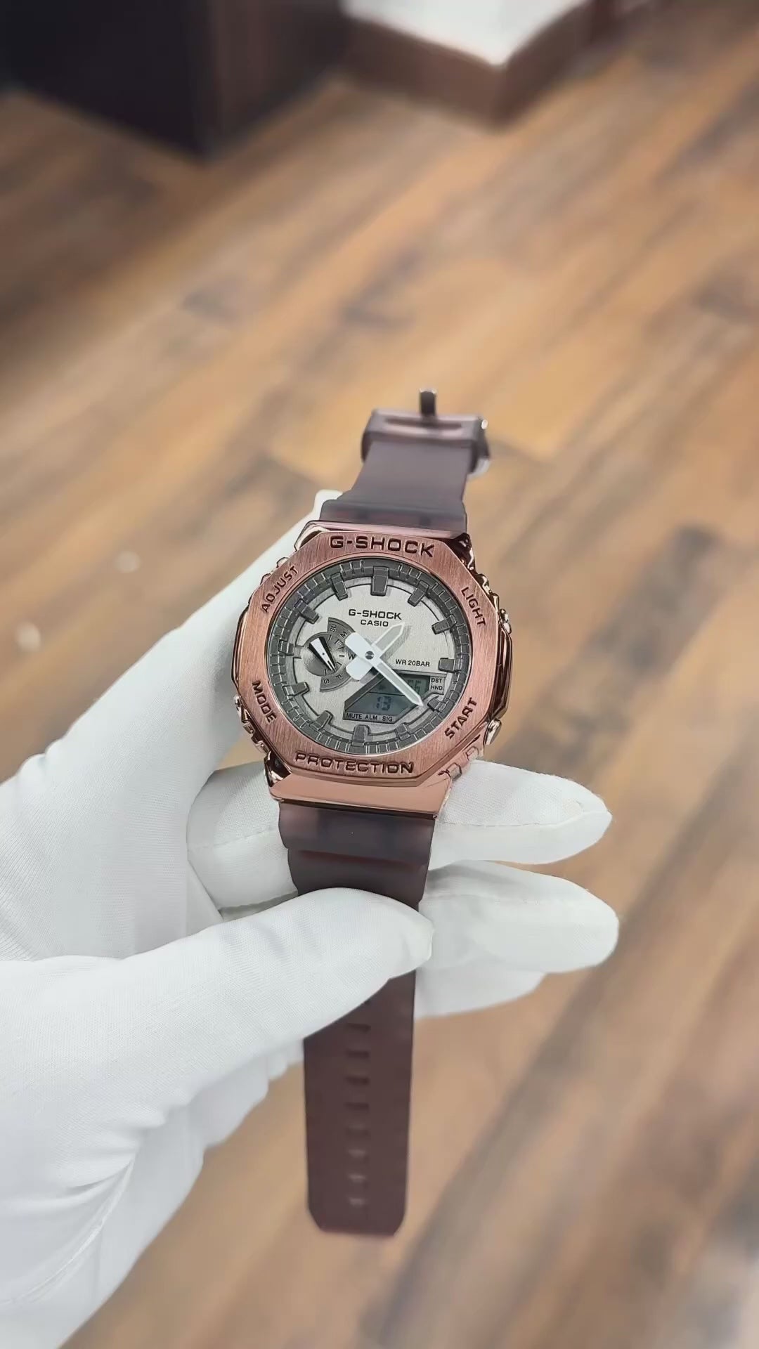 G-SHOCK GM-2100 Brown Metal Body