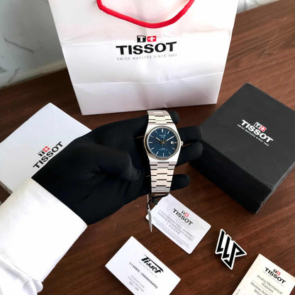 Tissot PRX Stainless Steel Blue Dial Men’s Watch