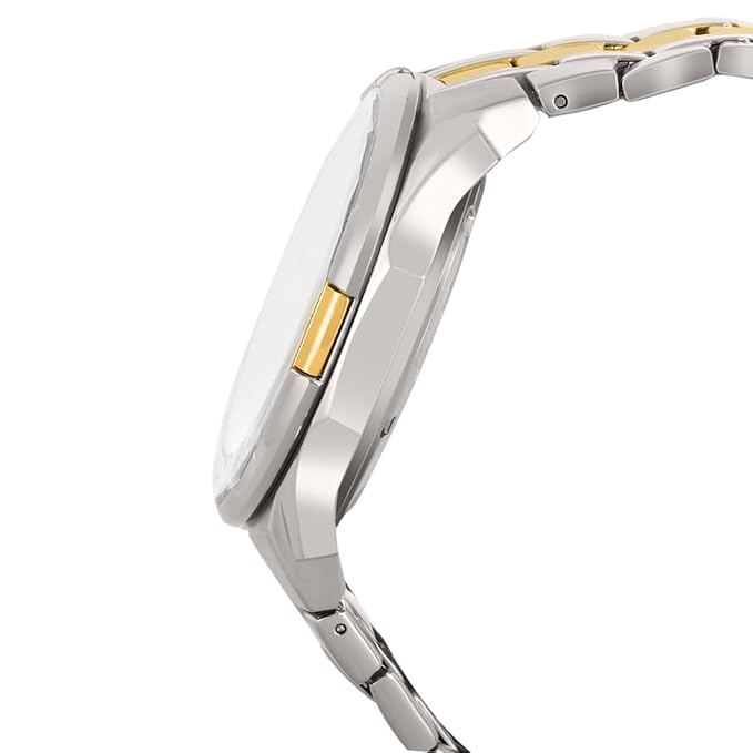 Edifice EFR-539 | Silver-Gold Black Dial Bold Edition