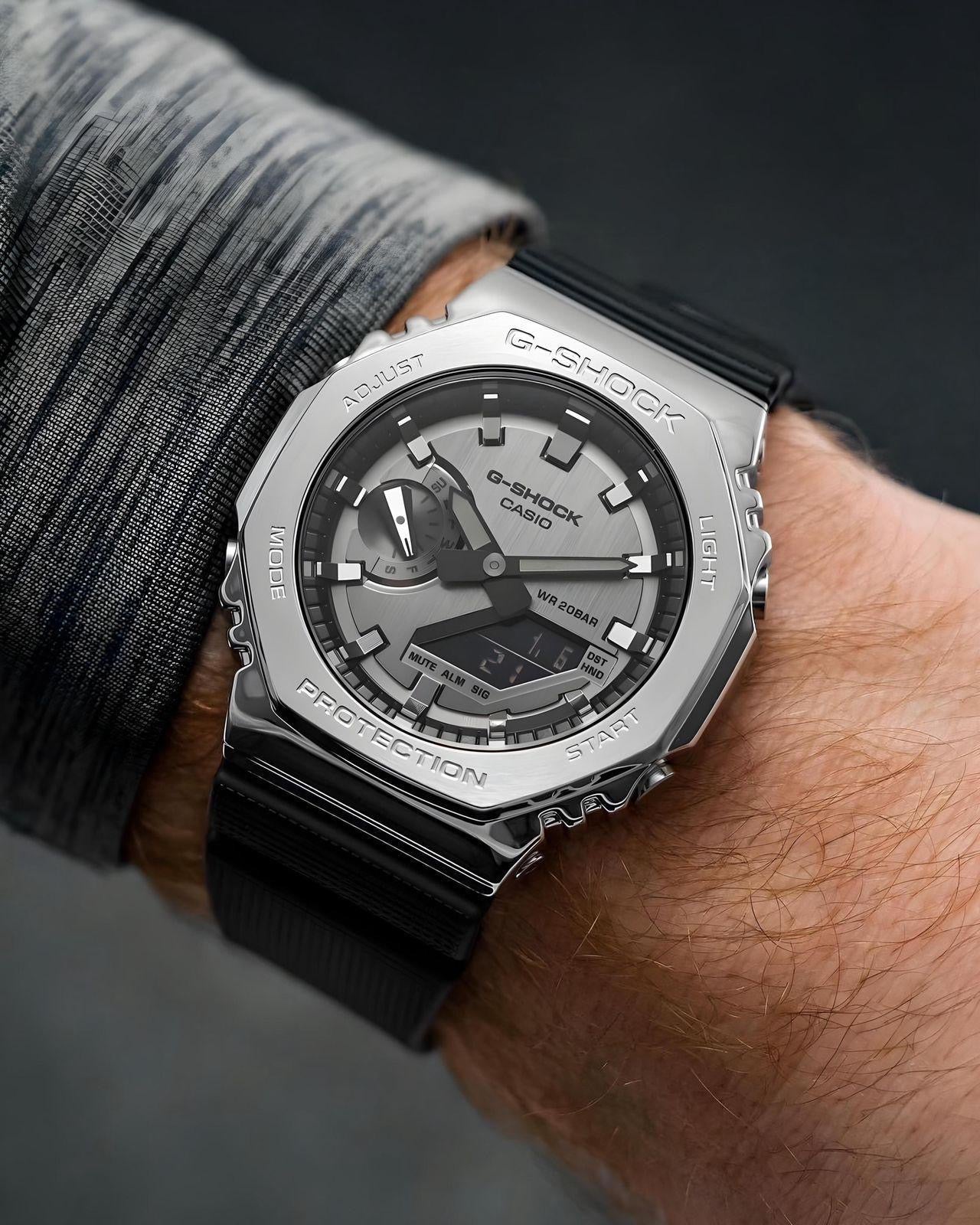 2100 SILVER-BLACK Metal Body