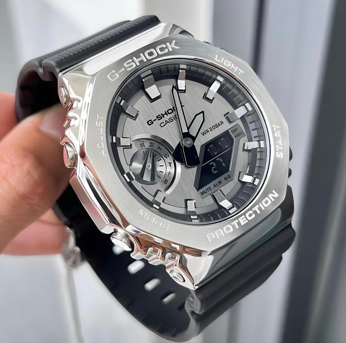 2100 SILVER-BLACK Metal Body