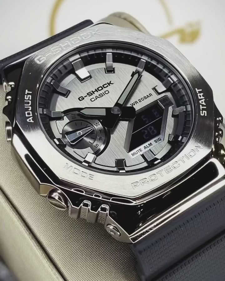 2100 SILVER-BLACK Metal Body
