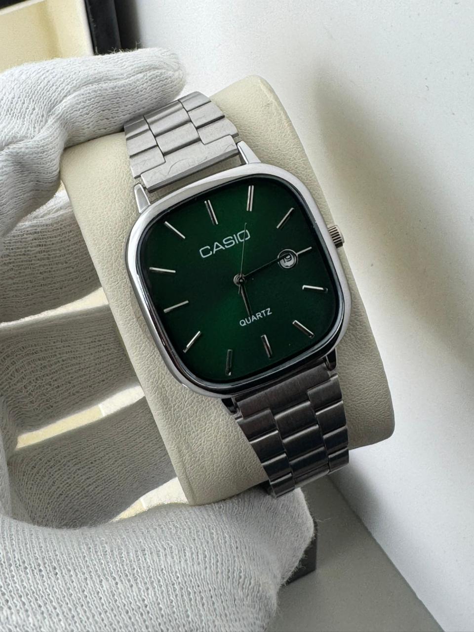 Analog Silver - Green