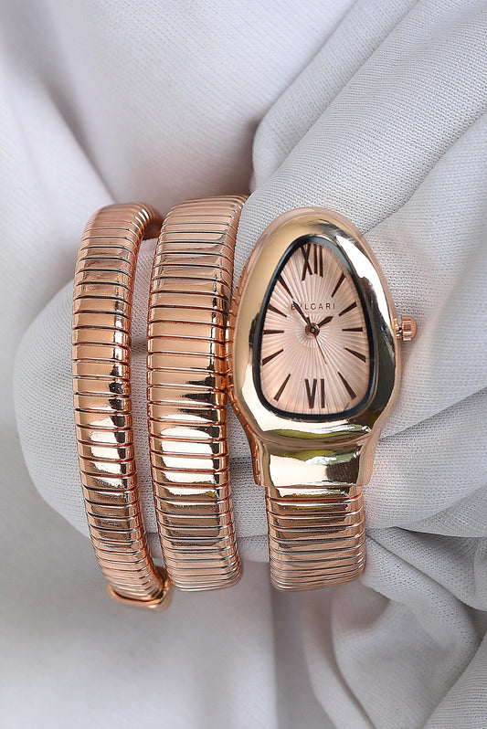 BVLGARI-ROSEGOLD-WITH ROSGOLD DIAL