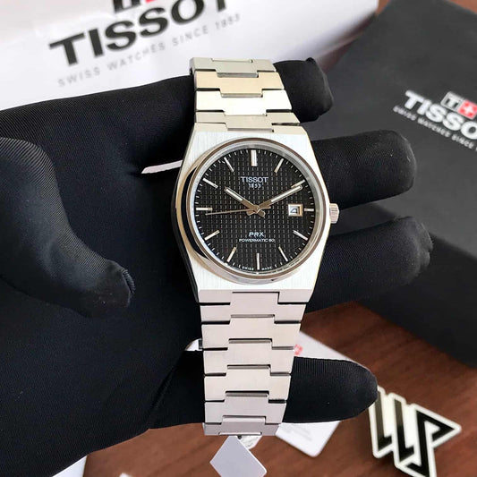 TISSOT PRX BLACK WATCH