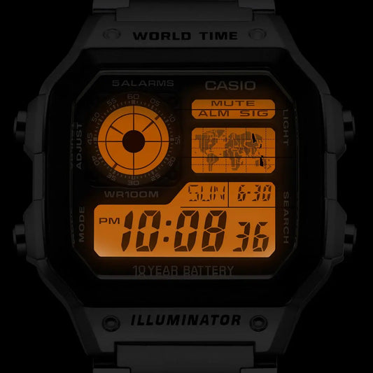 ⭐⭐⭐⭐✨4.5 Rating AE-1200WHD-steel